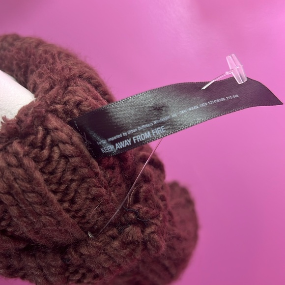 Fingerless arm warmer brown - Picture 5 of 7